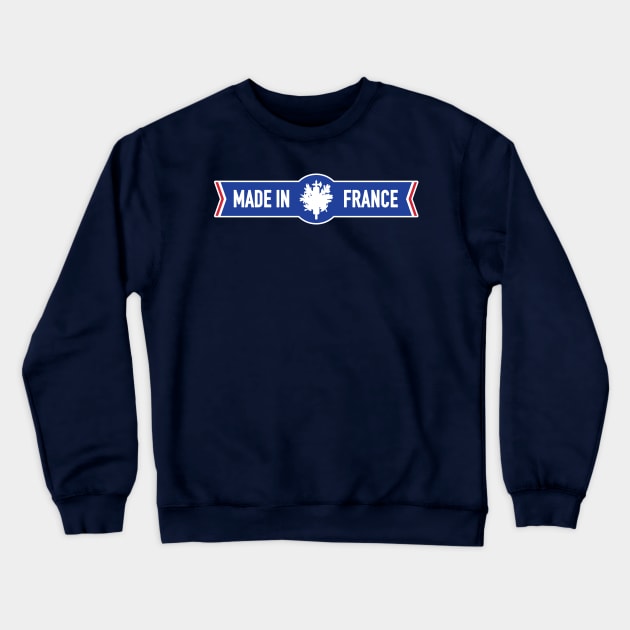 Made in France Crewneck Sweatshirt by goldengallery